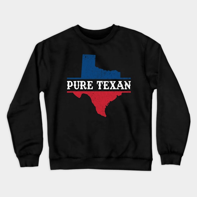 Pure Texan Crewneck Sweatshirt by Aratack Kinder